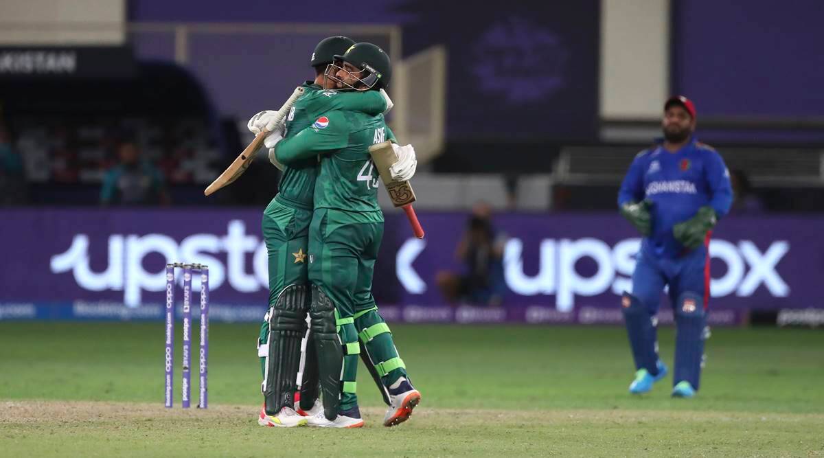 Afghanistan vs Pakistan Sorotan: Menonton Asif Ali slam 4 berenam dalam ke skrip yang luar biasa menyelesaikan | Berita Sukan,India Express